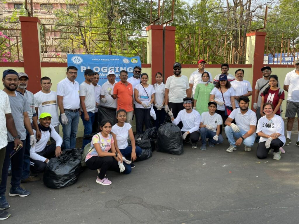 Plogging Event by Nagpur Book Club - 5th June World Enviornment Day 2022