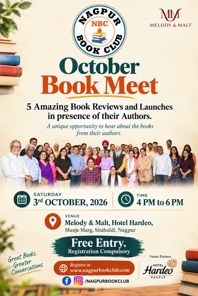 Nagpur Book Club's October 2026 Book Meet
